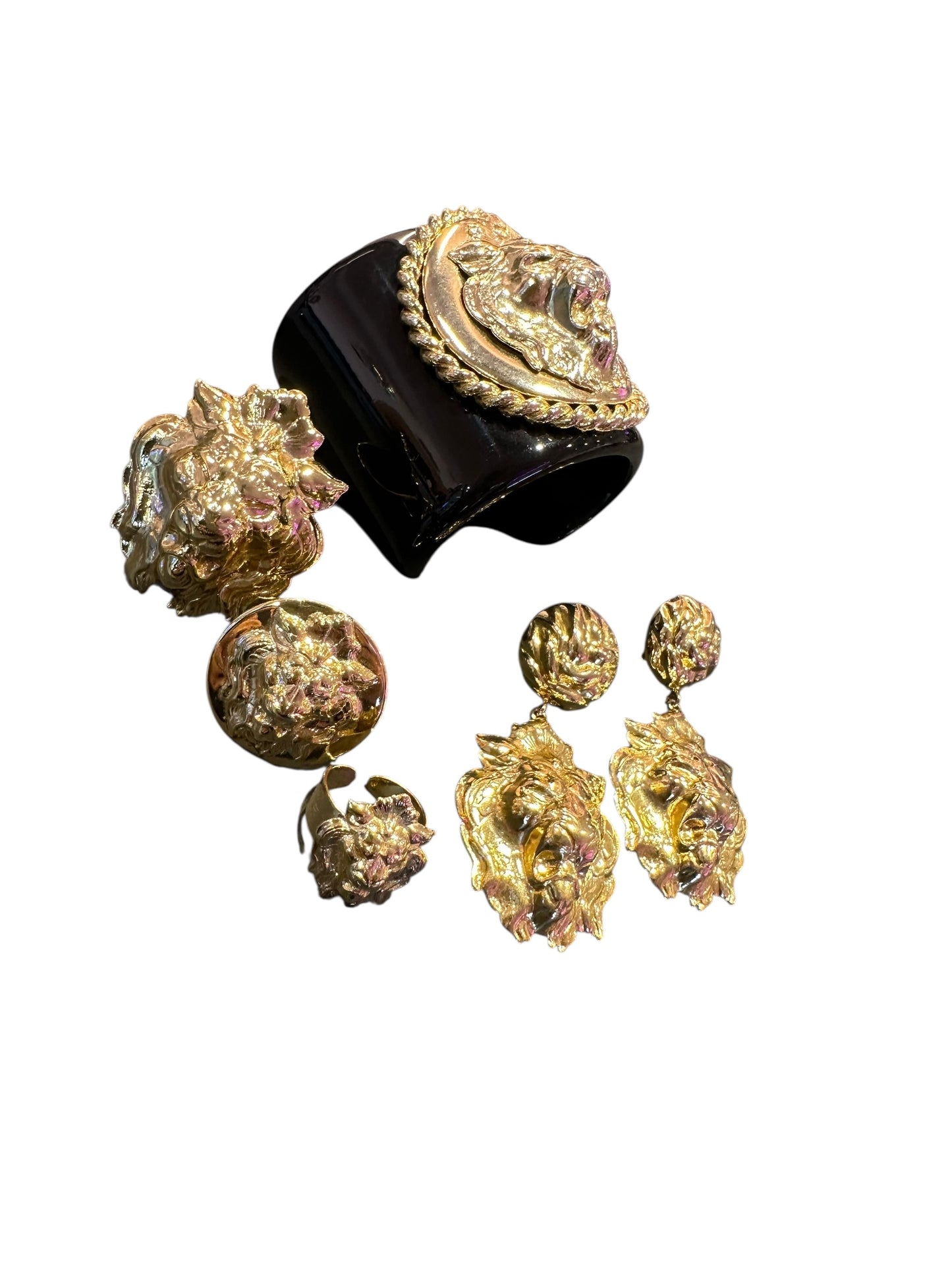 BRACCIALE LEONE placato oro