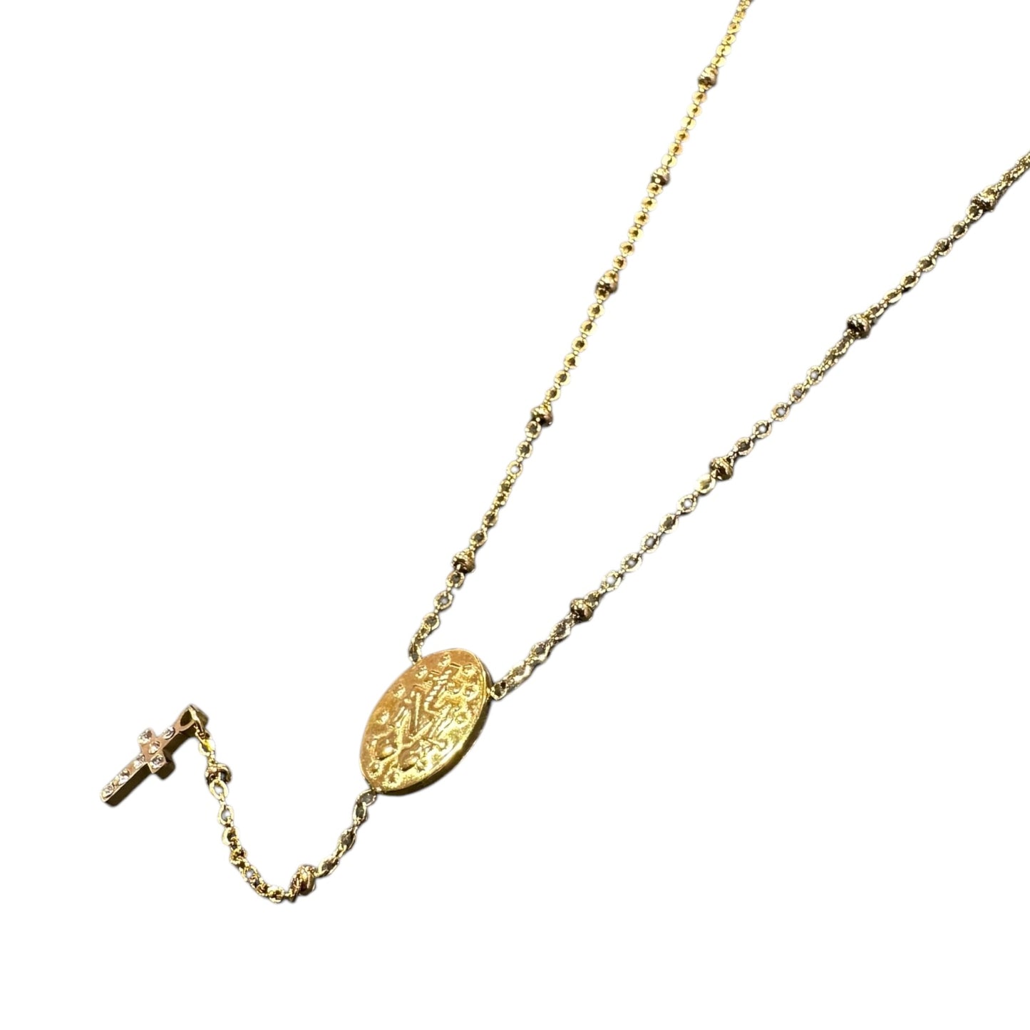 Collana Rosario Sottile in Oro