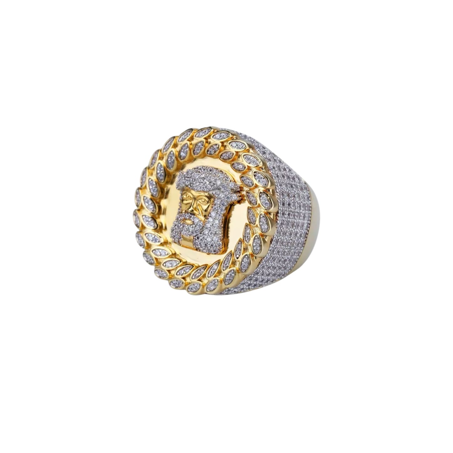 Anello JESUS oro 18k