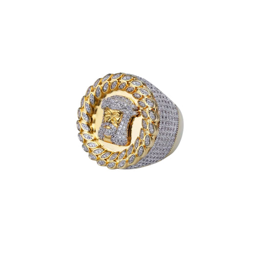 Anello JESUS oro 18k