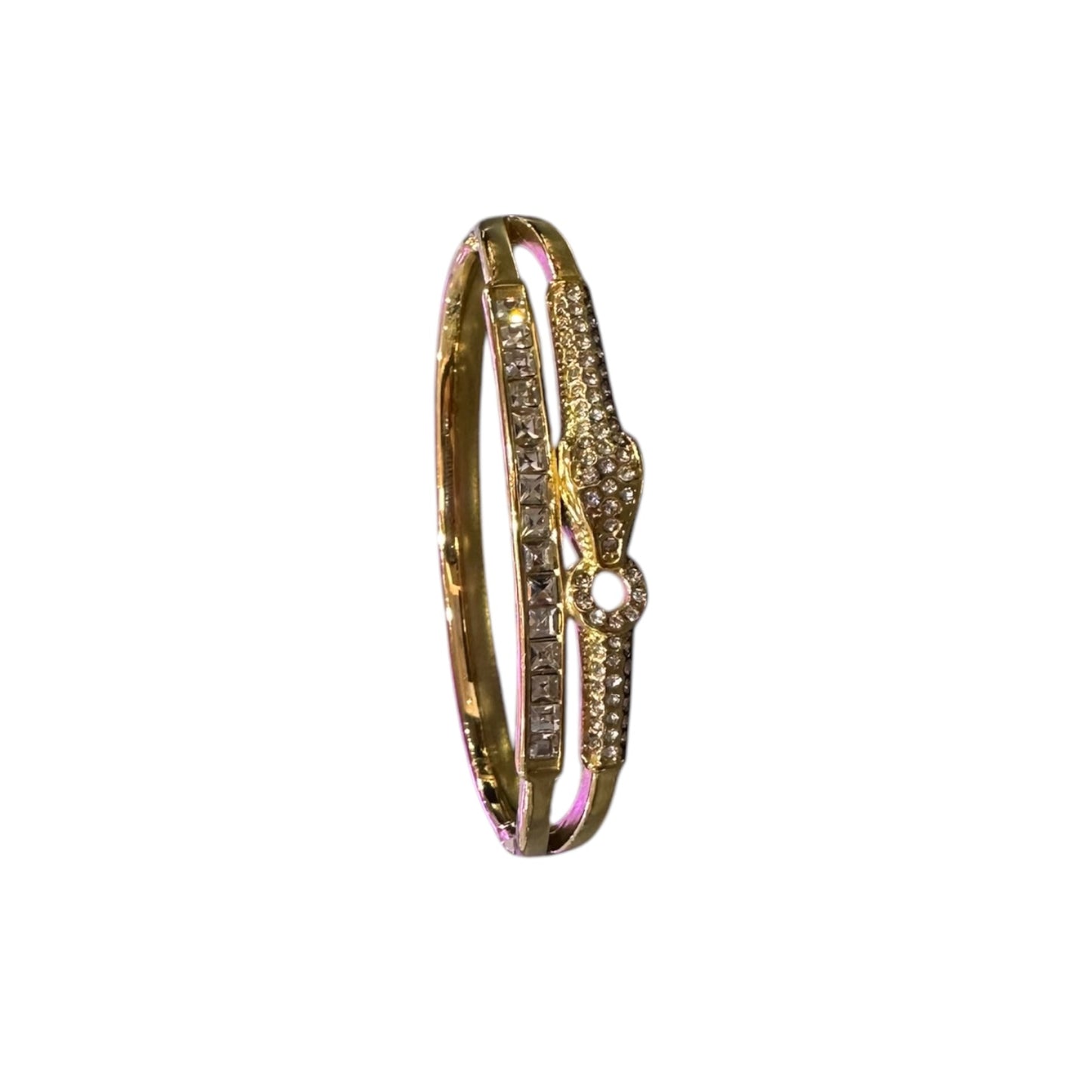 Bracciale Doppio Crystal oro